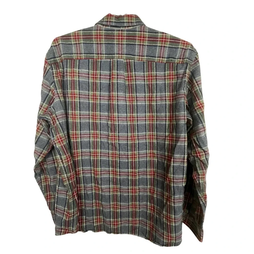 L.L. Bean Plaid Flannel Shirt XXL Trailcore Heritage Classic‎ Gorpcore Outdoor